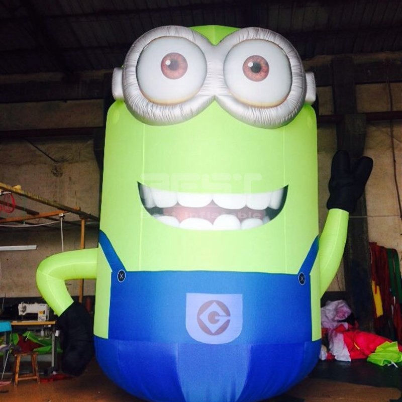 Inflatable Minion Inflatable Advertising Yellow People Cartoon Inflatable Movie Cartoon for Outdoor Event Advertising