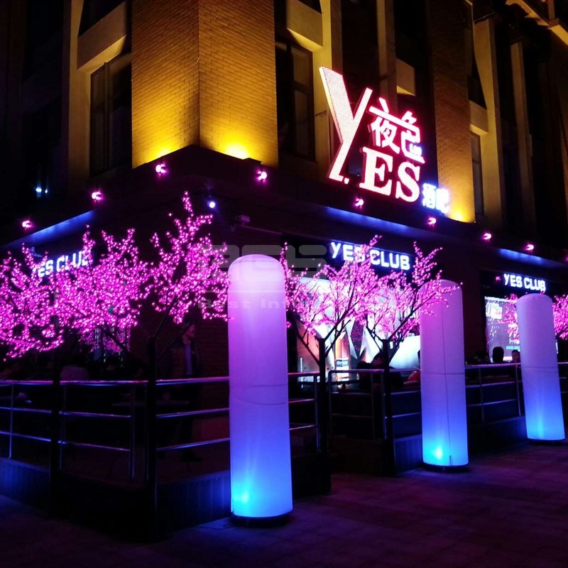 2.5m Inflatable Cones with 3W Color LED