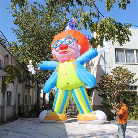 Outdoor Promotion Durable Jumbo Inflatable Clown Cartoon Balloon for Sale