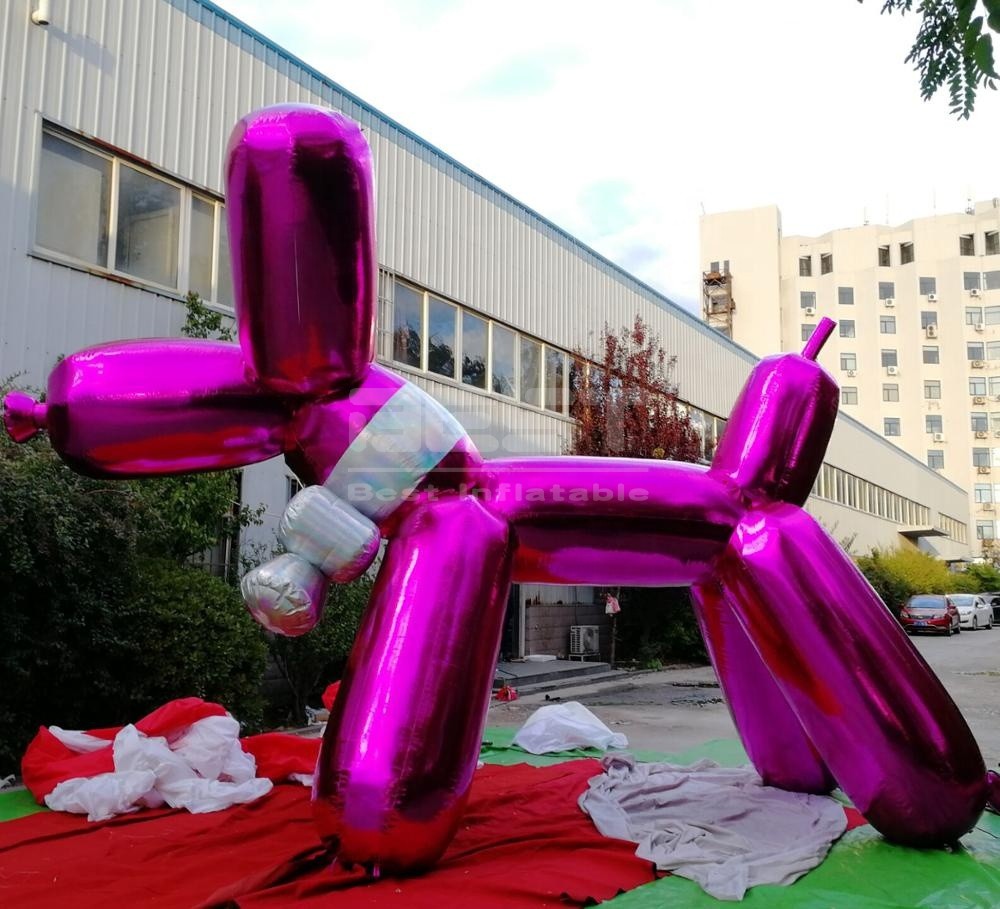 Nordic inflatable balloon dog ornaments hot sale wholesale