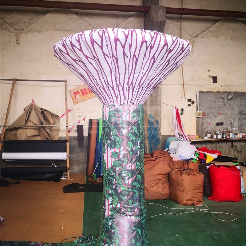 Hot sale giant inflatable mushroom, decoration inflatable mushrooms for music festival