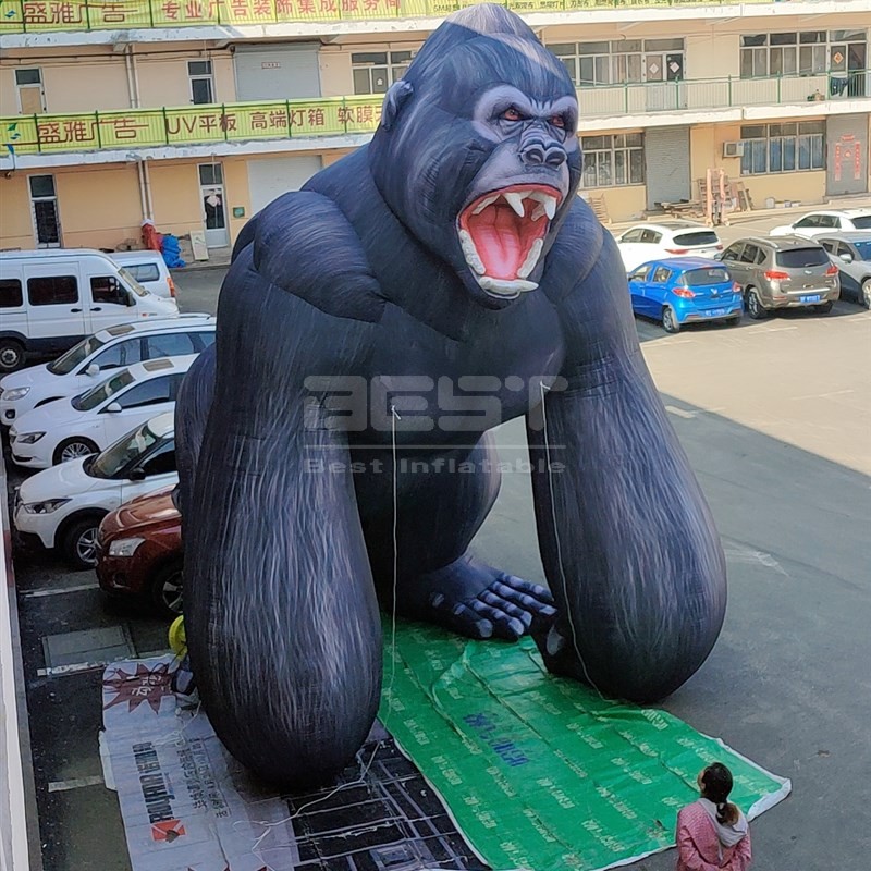 Custom inflatable models gorilla advertising inflatable cartoon inflatable Animals For Decoration