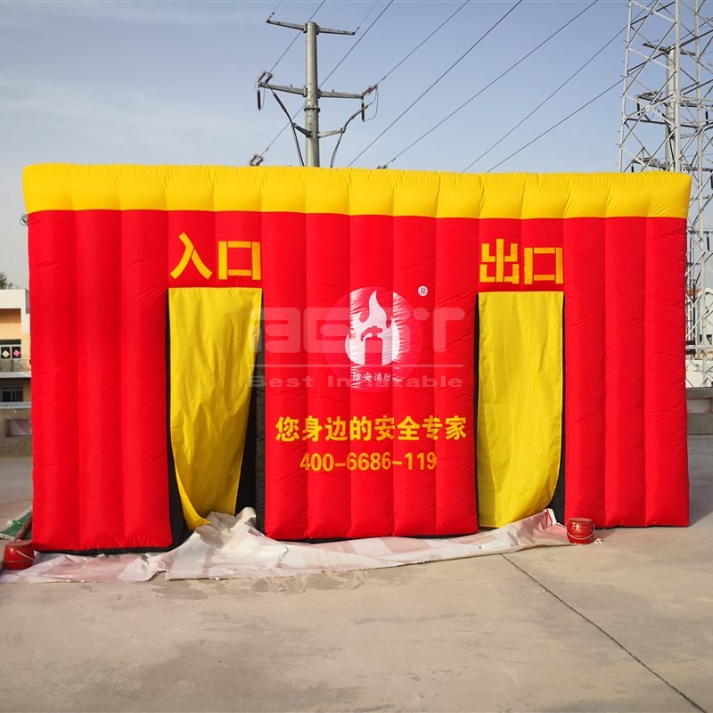 Firefighting Inflatable Tent High Quality Tunnel Tent Good Price