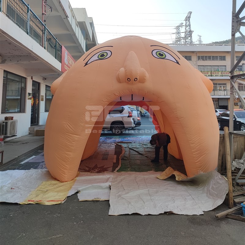 Outdoor Good Quality Giant Customized Advertising Inflatable Baby Tunnel