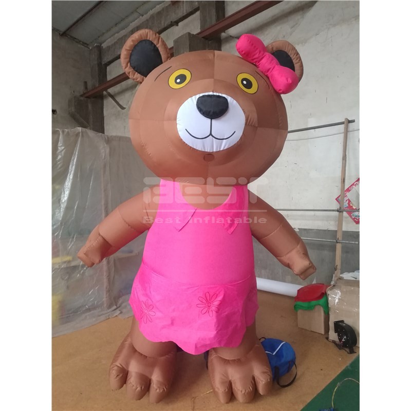 Inflatable cartoon costume inflatable beer can costume inflatable walking doll costume for events