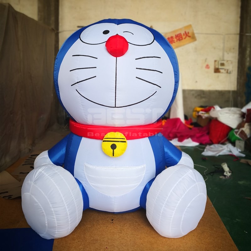 Inflatable Doraemon Cartoon Character Mascot Costume Customized Model