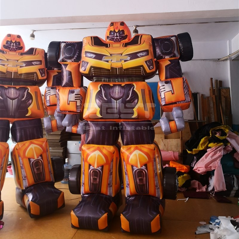 Outdoor Decration Inflatable Cartoon Transformers Bumblebee