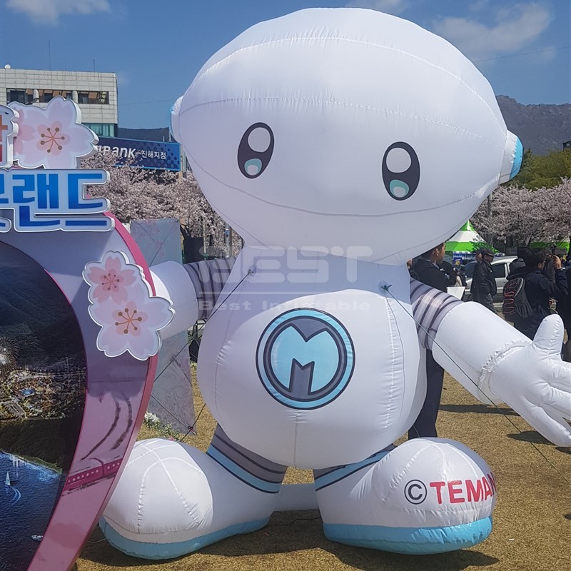 Inflatable cartoon robot balloon Giant outdoor