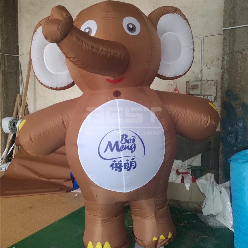 Custom elephant walking costume inflatable cartoon