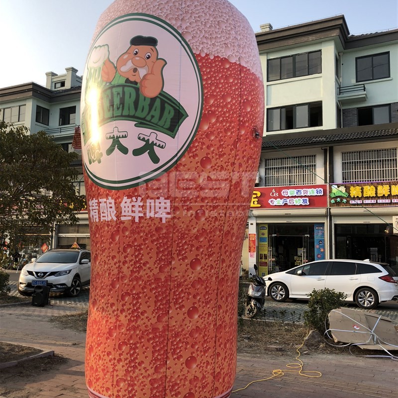 Advertising Inflatable Can Inflatable Energy Drink Bottle Model for Sale Promotion