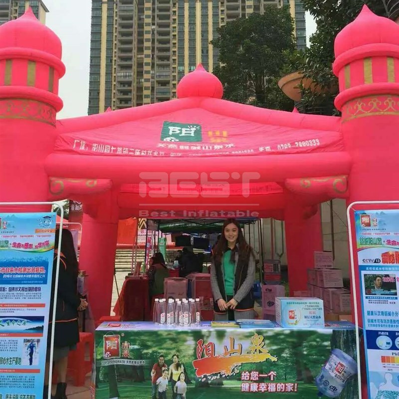 Attractive wedding decorating inflatable roman tent for promotion