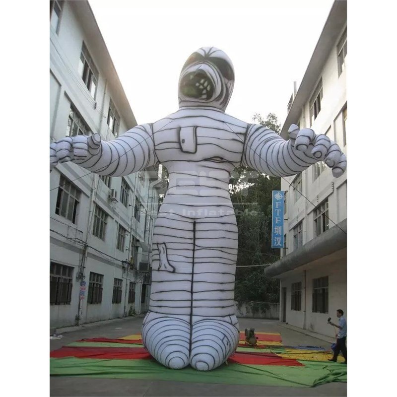 Inflatable Halloween Mummy Scary Airblown Character For Halloween Holiday
