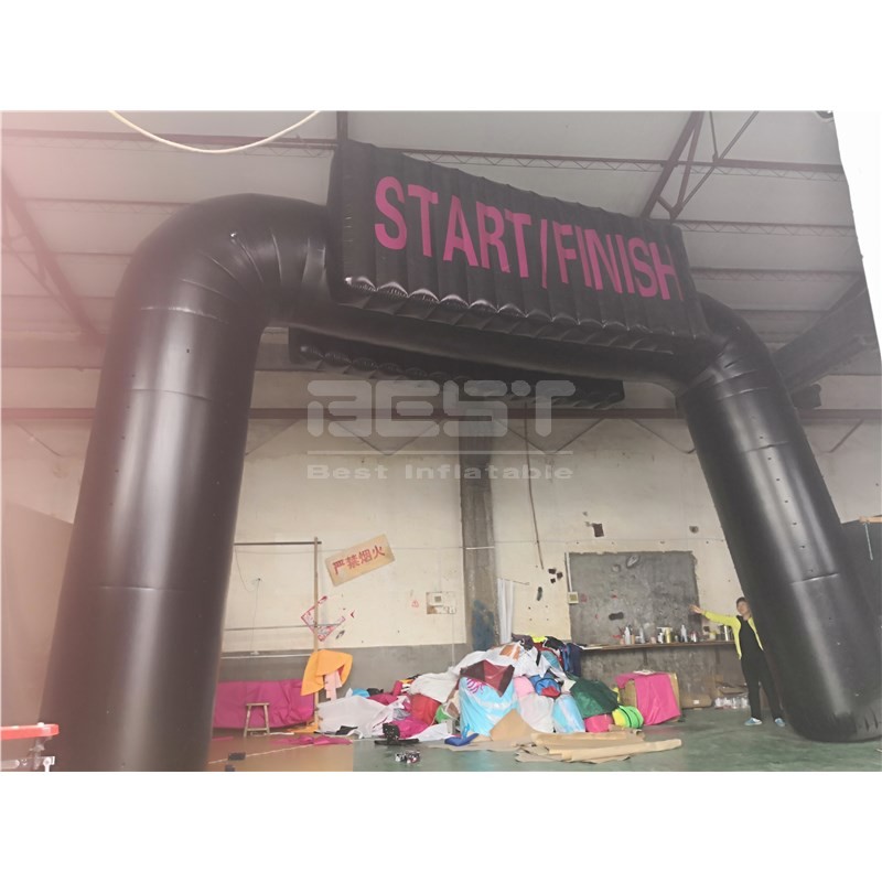 Hot Sale Customized Outdoor Sports Racing Sponsor Arch Inflatables Advertising For Start And Finish