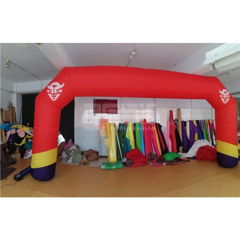 Portable Event Exhibition Outdoor Spider Tent Full Printing Oxford Cover Tpu Inflatable Arch