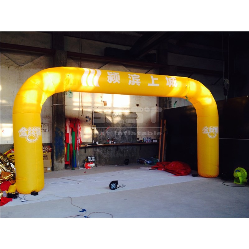 Quick Delivery Long Giant Promotional Inflatable Entrance Arch Gate for Events