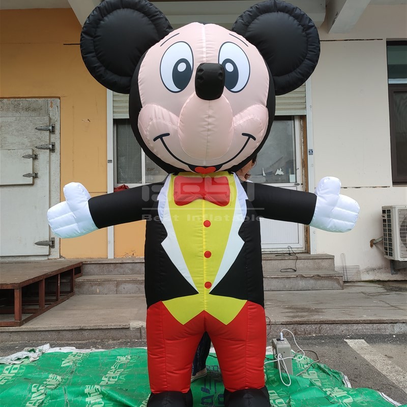 Customized Outdoor Inflatable Lovely Mickey Model Cartoon Dolls