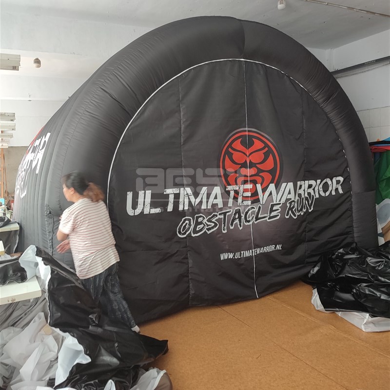 Customizable Inflatable Cover Air Roof Constantly Inflate Tunnel Hallway Shelter