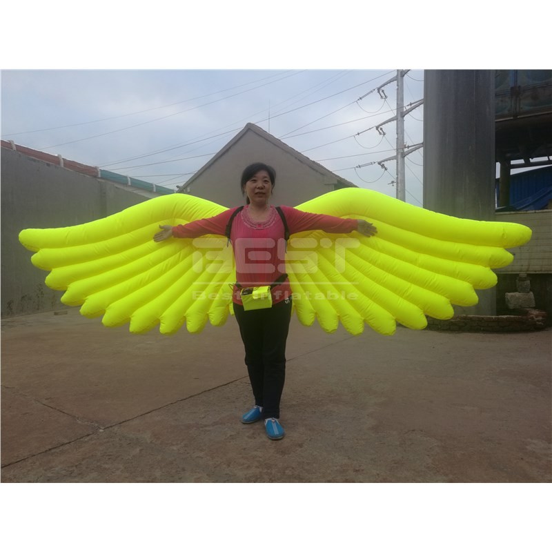 Inflatable Products Source Factory Customized Inflatable Wings Costume Wholesale Price Inflatable Angel Wing Costume