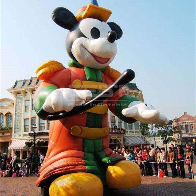 Popular cartoon inflatable mouse model event decoration inflatable cartoon character mickey mouse for sale