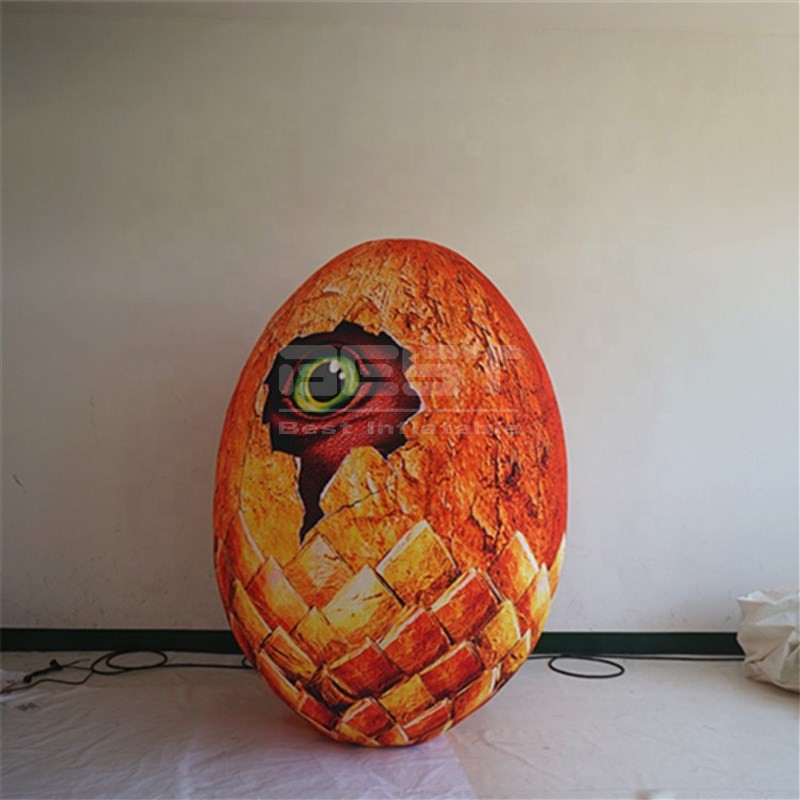 2 M event decoration inflatable egg tumbler Dinosaur Eggs for party festival decoration inflatable balloon2