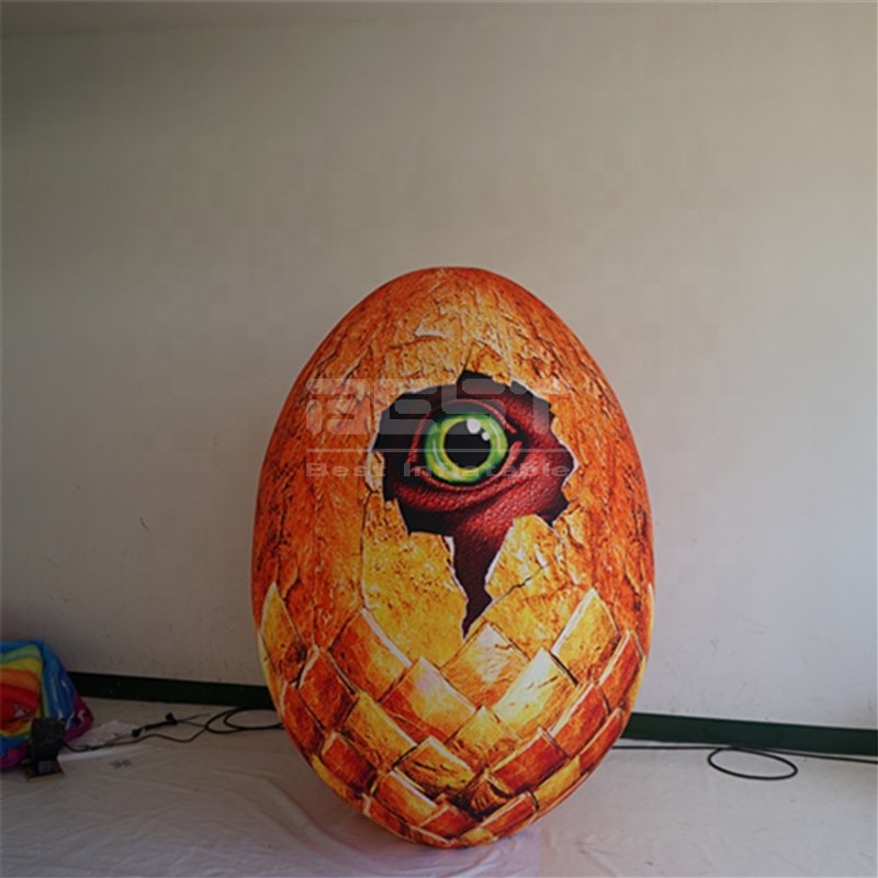 advertising inflatables inflatable eggs tumbler inflatable dinosaur eggs with LED Lights for party festival decoration