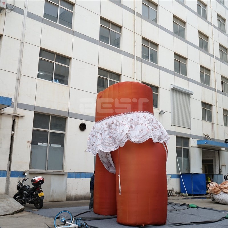 Realistic inflatable model inflatable girl body with underwear