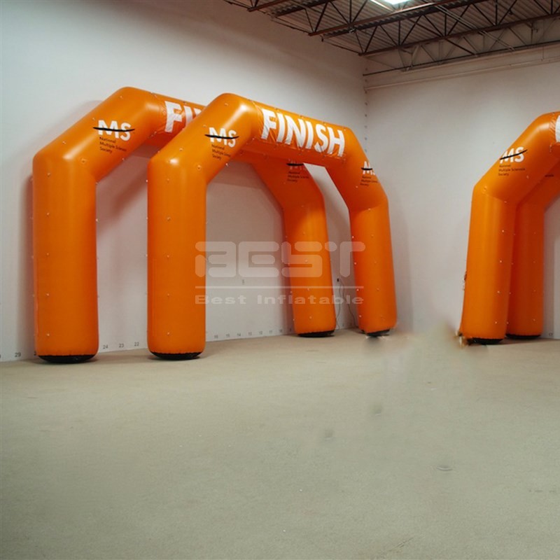 Inflatable Race Arch Custom Logo Print China Factory Promotional Commercial Outdoor Inflatable Advertising Arch