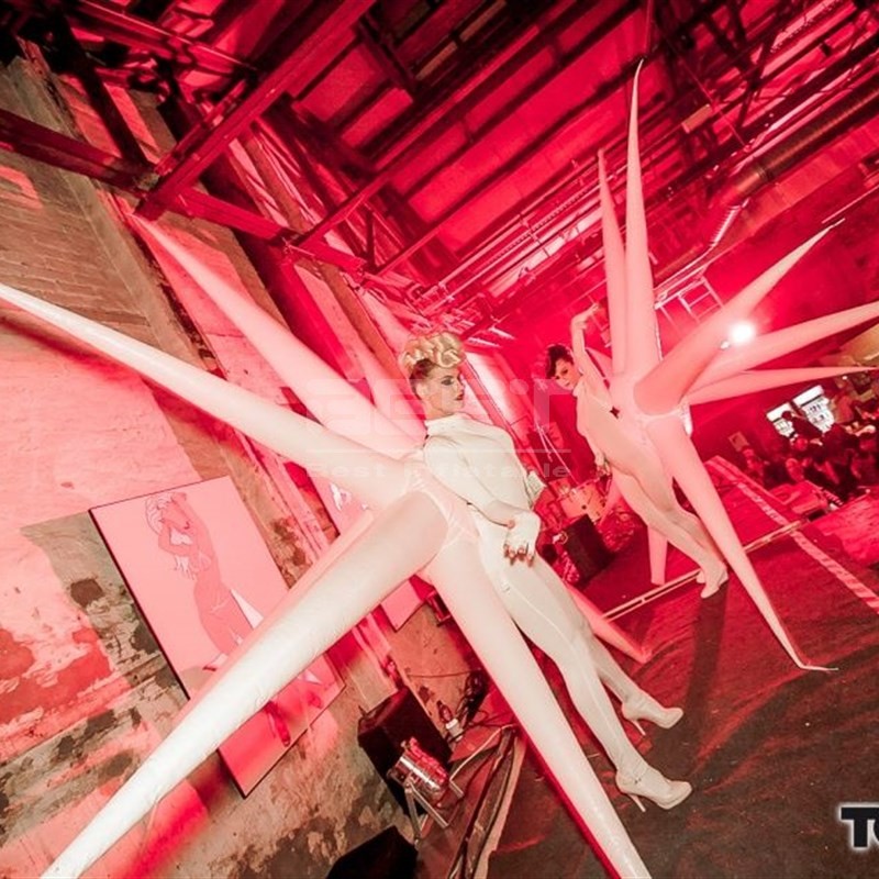 City Parade Inflatable Walking Costume Inflatable Star Costume With Led Light