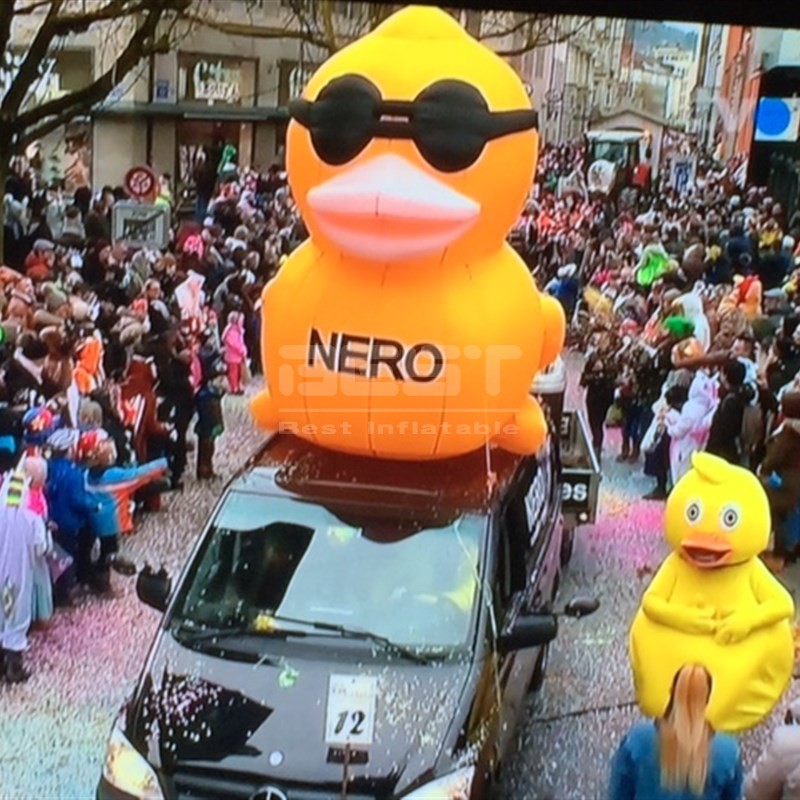 Event Giant Duck Inflatable Customized Party Promotional Inflatable Duck Cartoon For Sale