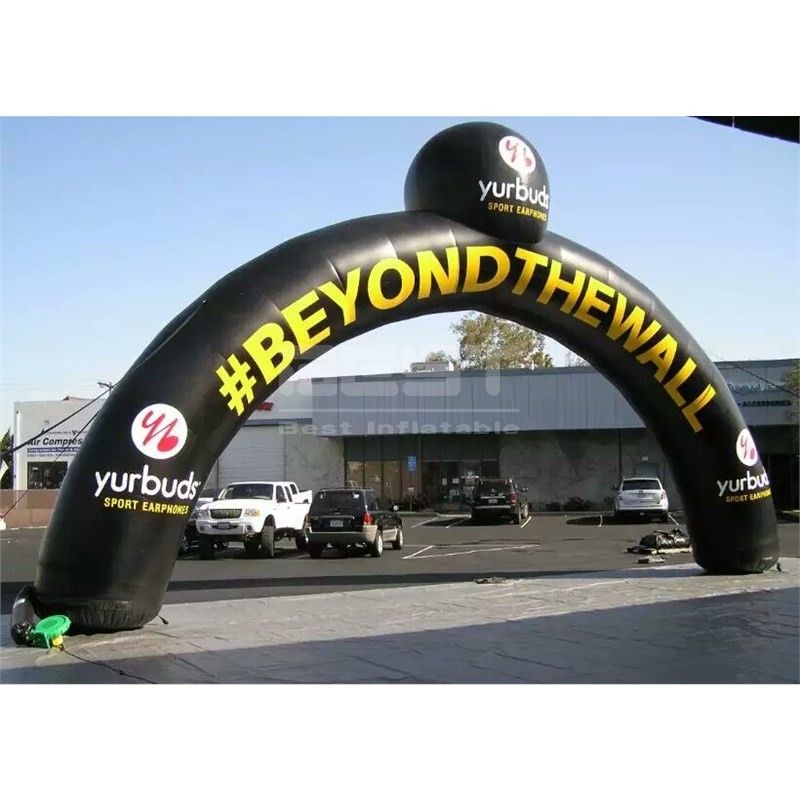 Customized inflatable start and finish line arches/inflatable sport arch gate for sale