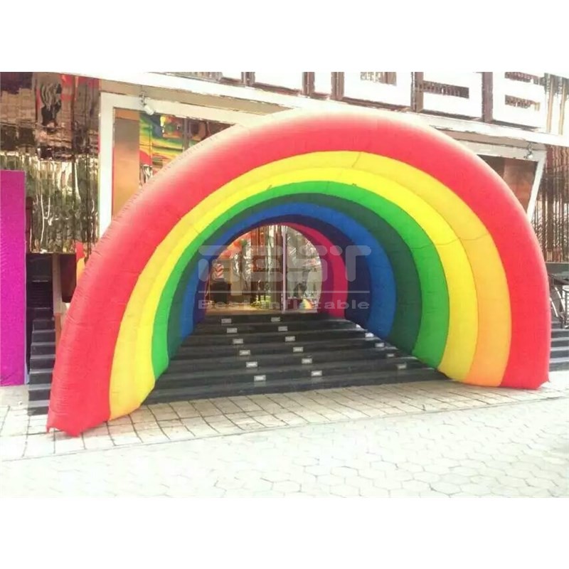 Inflatable Arch Events Custom Advertising Inflatable Entrance Arch Decoration Inflatable Rainbow Arch