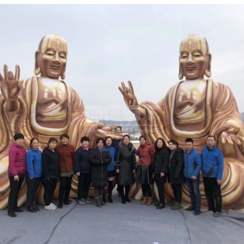 Giant Inflatable Buddha Customized Event Buddha Inflatable For Advertising