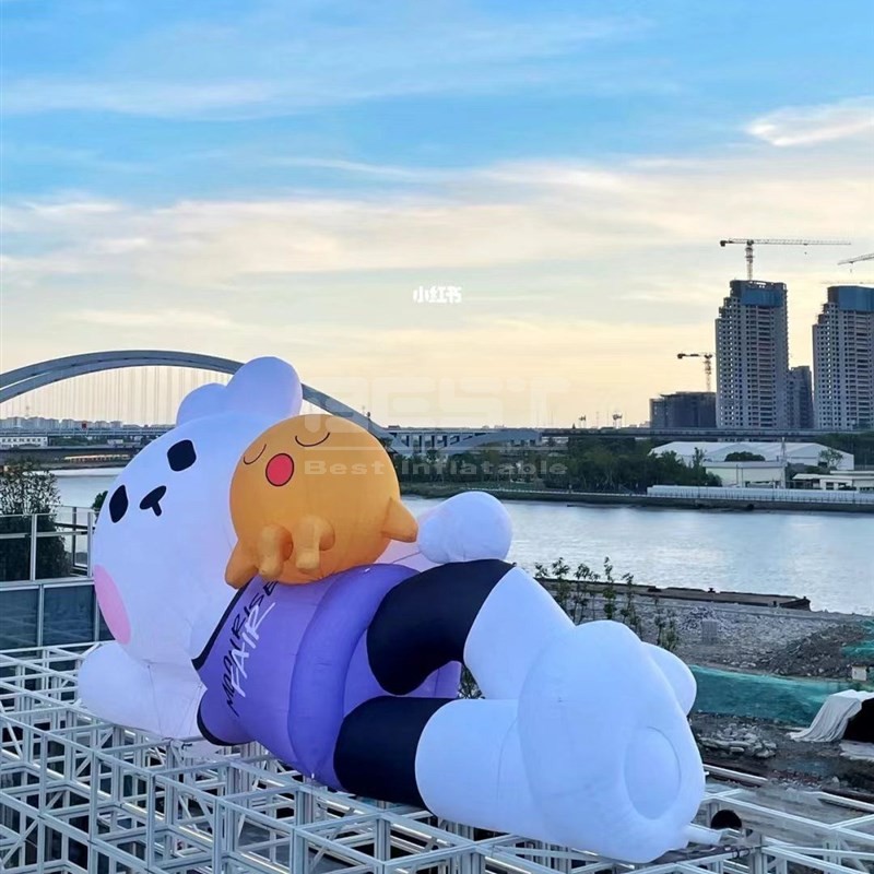 Customized Design Detailed Customized Logo Wholesale Price Durable Inflatable Character Mascot Figure For Outdoor Decoration