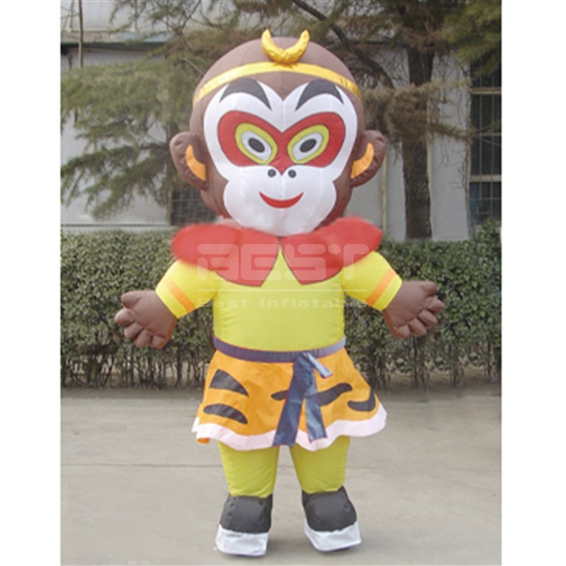 Event Advertising Shopping Mall Decoration Inflatable Monkey King Sun WuKong