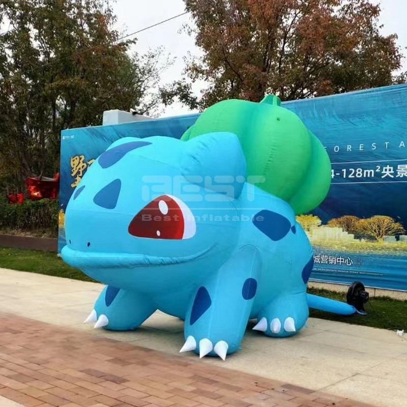 Inflatable Pokemoned Toy Blow Up Bulbasaur Inflatable Cartoon Model