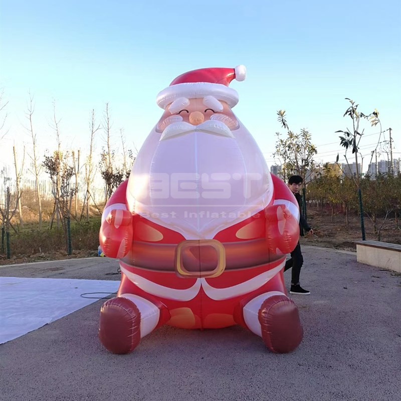 Custom Inflatable Christmas Santa Claus,Xmas Giant Inflatable Santa For Christmas Decoration