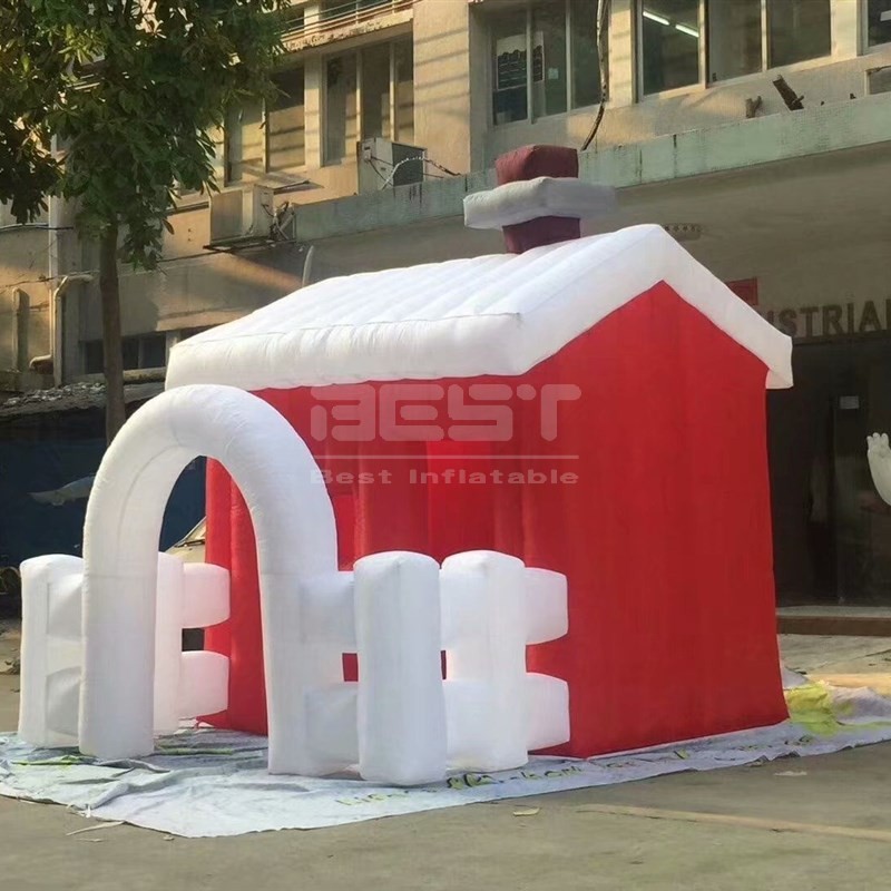 Inflatable Christmas House Inflatable Party Tent Inflatable Air Blown Christmas Hous For Decoration