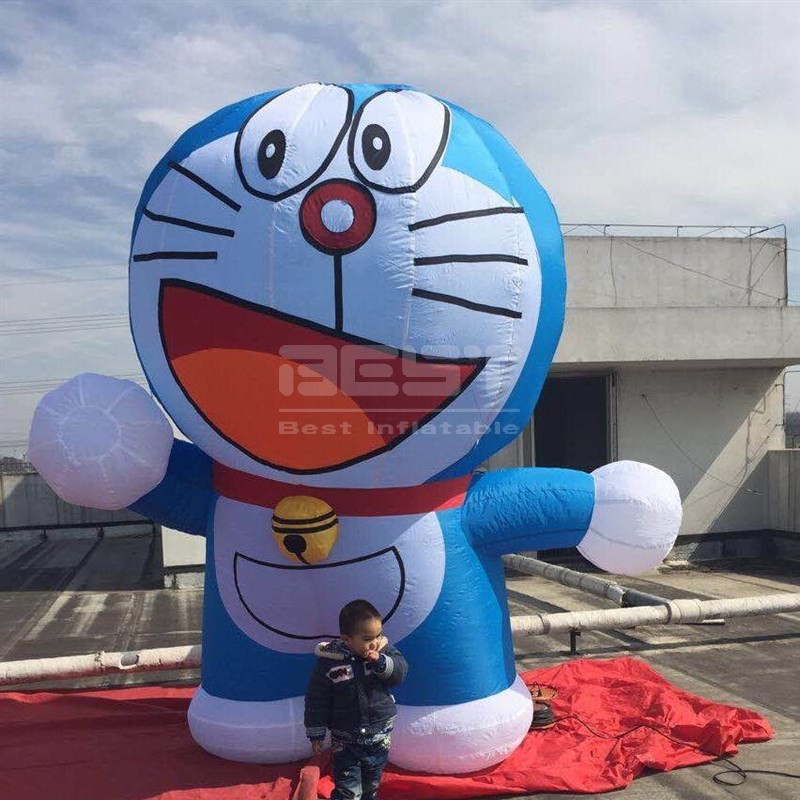Inflatable Character Balloons Outdoor Decoration Inflatable Carton Costume Doraemon Advertising Inflatables