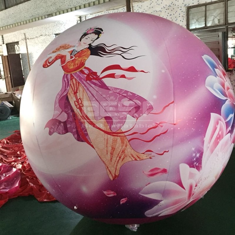 Hot Sale Giant Inflatable Moon Led Moon Inflatable For Advertising