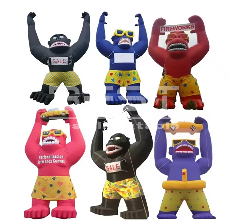 20ft Giant Inflatable Gorilla Balloon for Car Dealership Marketing Advertising Inflatables
