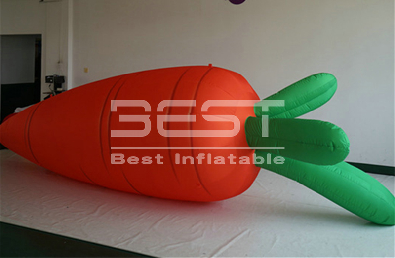Custom inflatable vegetable carrot for advertising parade